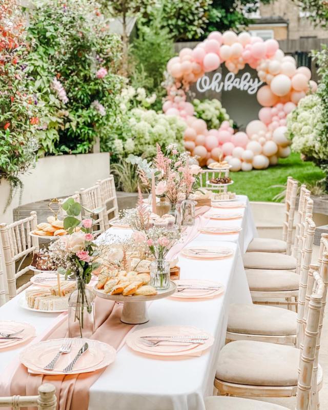 A gorgeous pastel coloured Baby Shower setup for one of our most lovely clients!